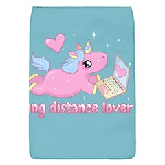 Long Distance Lover - Cute Unicorn Flap Covers (s)  by Valentinaart