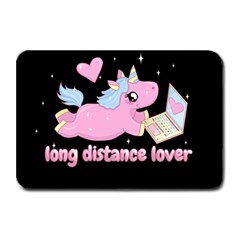 Long Distance Lover - Cute Unicorn Plate Mats by Valentinaart