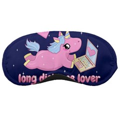 Long Distance Lover - Cute Unicorn Sleeping Masks by Valentinaart