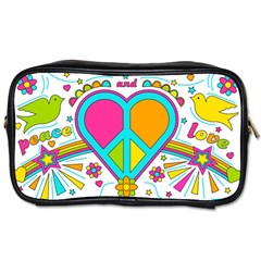 Love Peace Feelings Nature Toiletries Bags