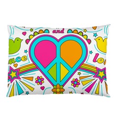 Love Peace Feelings Nature Pillow Case (two Sides)