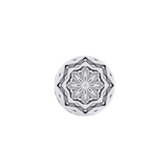 Mandala Pattern Floral 1  Mini Magnets