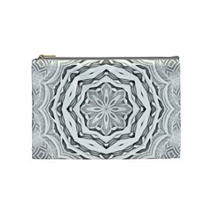 Mandala Pattern Floral Cosmetic Bag (medium) 