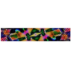 Butterfly Color Pop Art Large Flano Scarf  by Sapixe