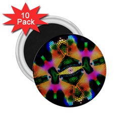 Butterfly Color Pop Art 2 25  Magnets (10 Pack)  by Sapixe