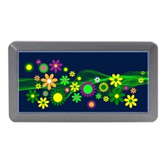 Flower Power Flowers Ornament Memory Card Reader (mini)