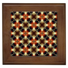 Kaleidoscope Image Background Framed Tiles by Sapixe