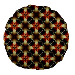 Kaleidoscope Image Background Large 18  Premium Flano Round Cushions