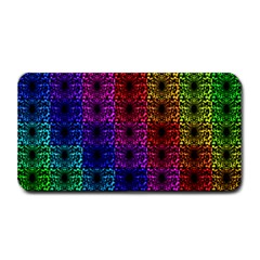 Rainbow Grid Form Abstract Medium Bar Mats