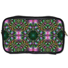 Kaleidoscope Digital Kaleidoscope Toiletries Bags 2-side by Sapixe