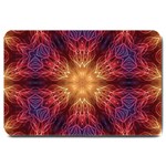 Fractal Abstract Artistic Large Doormat  30 x20  Door Mat