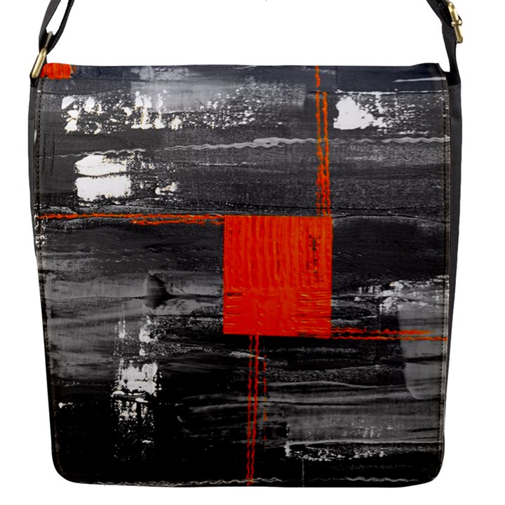 Background Texture Pastellfarben Flap Messenger Bag (S)