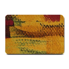 Fabric Textile Texture Abstract Small Doormat  by Sapixe