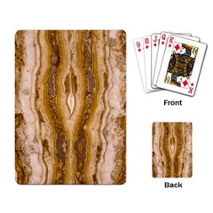 Marble Wall Surface Pattern Playing Card