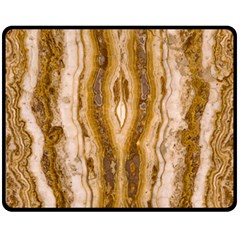 Marble Wall Surface Pattern Double Sided Fleece Blanket (medium) 