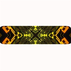 Abstract Glow Kaleidoscopic Light Large Bar Mats by Sapixe