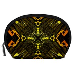 Abstract Glow Kaleidoscopic Light Accessory Pouches (large)  by Sapixe