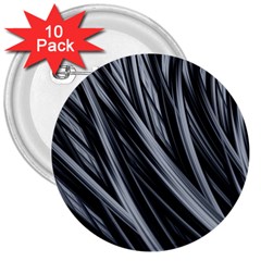 Fractal Mathematics Abstract 3  Buttons (10 Pack) 