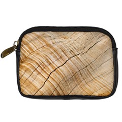 Abstract Brown Tree Timber Pattern Digital Camera Cases