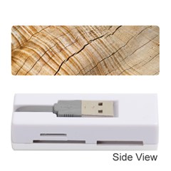 Abstract Brown Tree Timber Pattern Memory Card Reader (stick) 