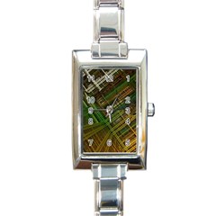 City Forward Urban Planning Rectangle Italian Charm Watch