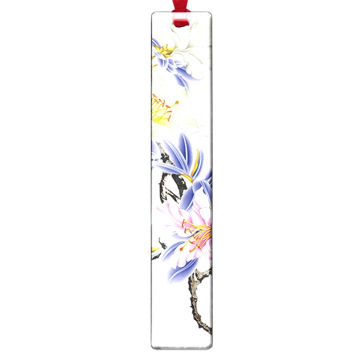 Lily Hand Painted Iris Large Book Marks