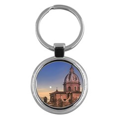 San Giovanni Battista Dei Fiorentini Church, Rome, Italy Key Chains (round)  by dflcprints