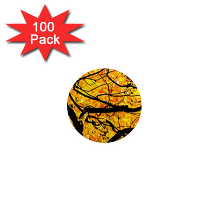 Golden Vein 1  Mini Magnets (100 pack) 