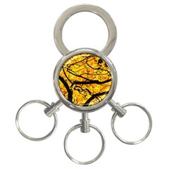 Golden Vein 3-ring Key Chains by FunnyCow