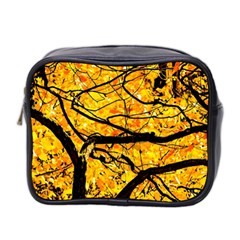 Golden Vein Mini Toiletries Bag 2-side