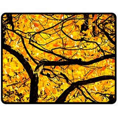 Golden Vein Double Sided Fleece Blanket (medium) 