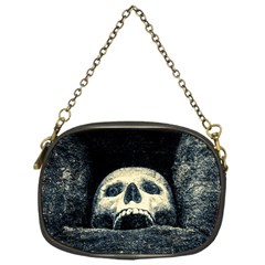 Smiling Skull Chain Purses (one Side)  by FunnyCow