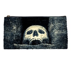 Smiling Skull Pencil Cases by FunnyCow