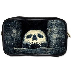 Smiling Skull Toiletries Bags by FunnyCow