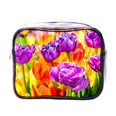 Tulip Flowers Mini Toiletries Bags by FunnyCow