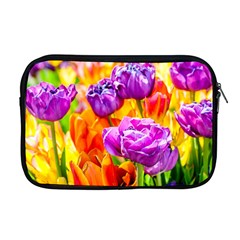Tulip Flowers Apple Macbook Pro 17  Zipper Case