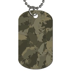 Country Boy Fishing Camouflage Pattern Dog Tag (one Side) by Bigfootshirtshop