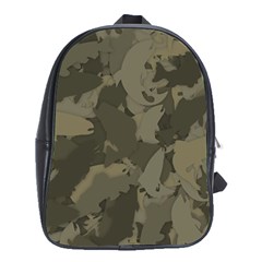 Country Boy Fishing Camouflage Pattern School Bag (xl)