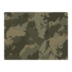 Country Boy Fishing Camouflage Pattern Double Sided Flano Blanket (mini)  by Bigfootshirtshop