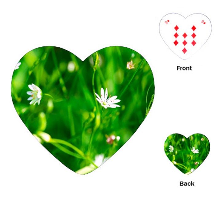 Inside The Grass Playing Cards (Heart) 