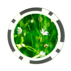 Inside The Grass Poker Chip Card Guard by FunnyCow