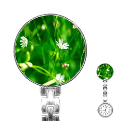 Inside The Grass Stainless Steel Nurses Watch by FunnyCow