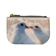Doves In Love Mini Coin Purses by FunnyCow