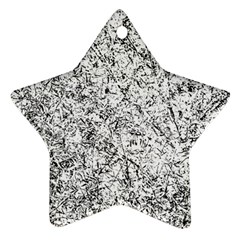 Willow Foliage Abstract Ornament (star)