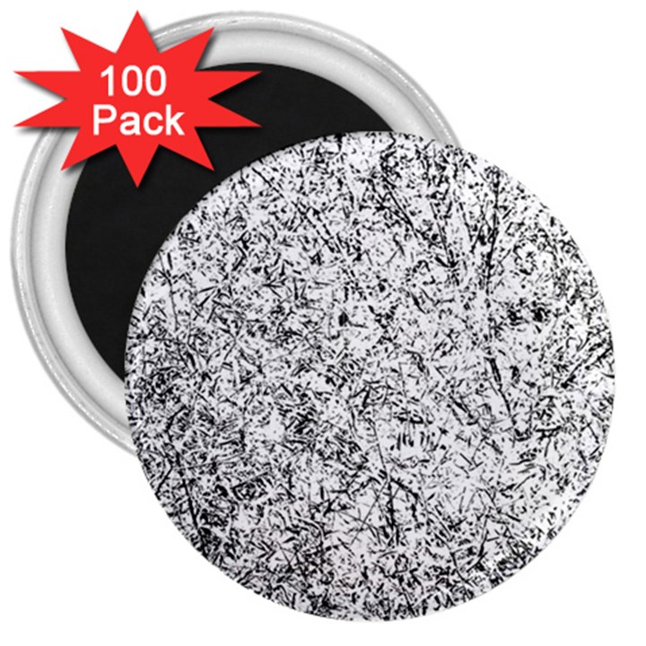 Willow Foliage Abstract 3  Magnets (100 pack)