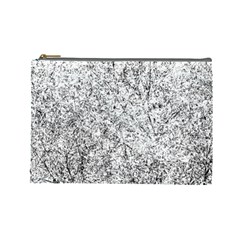 Willow Foliage Abstract Cosmetic Bag (large) 