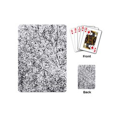 Willow Foliage Abstract Playing Cards (mini) 