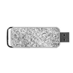 Willow Foliage Abstract Portable Usb Flash (one Side)