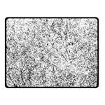 Willow Foliage Abstract Double Sided Fleece Blanket (Small)  45 x34  Blanket Back