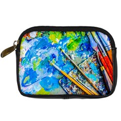 Artist Palette And Brushes Digital Camera Cases by FunnyCow